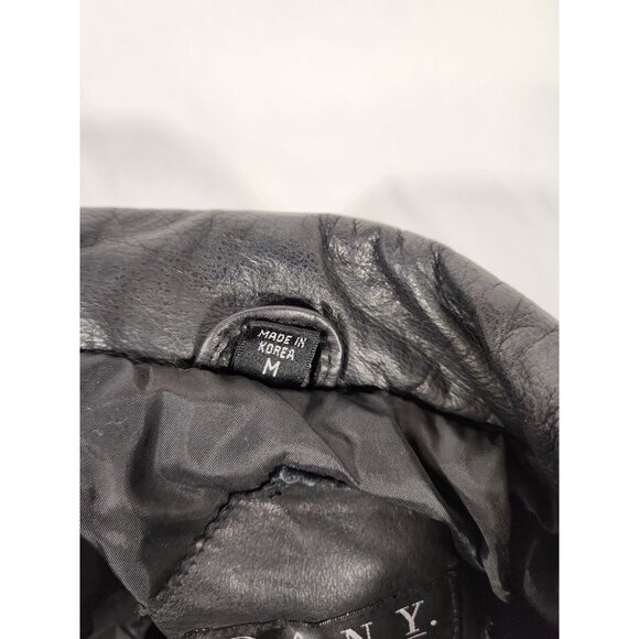 D,A,N,Y, Direct Action New York Bomber Jacket Timeless Black Soft Lamb Leather M - Picture 9 of 10